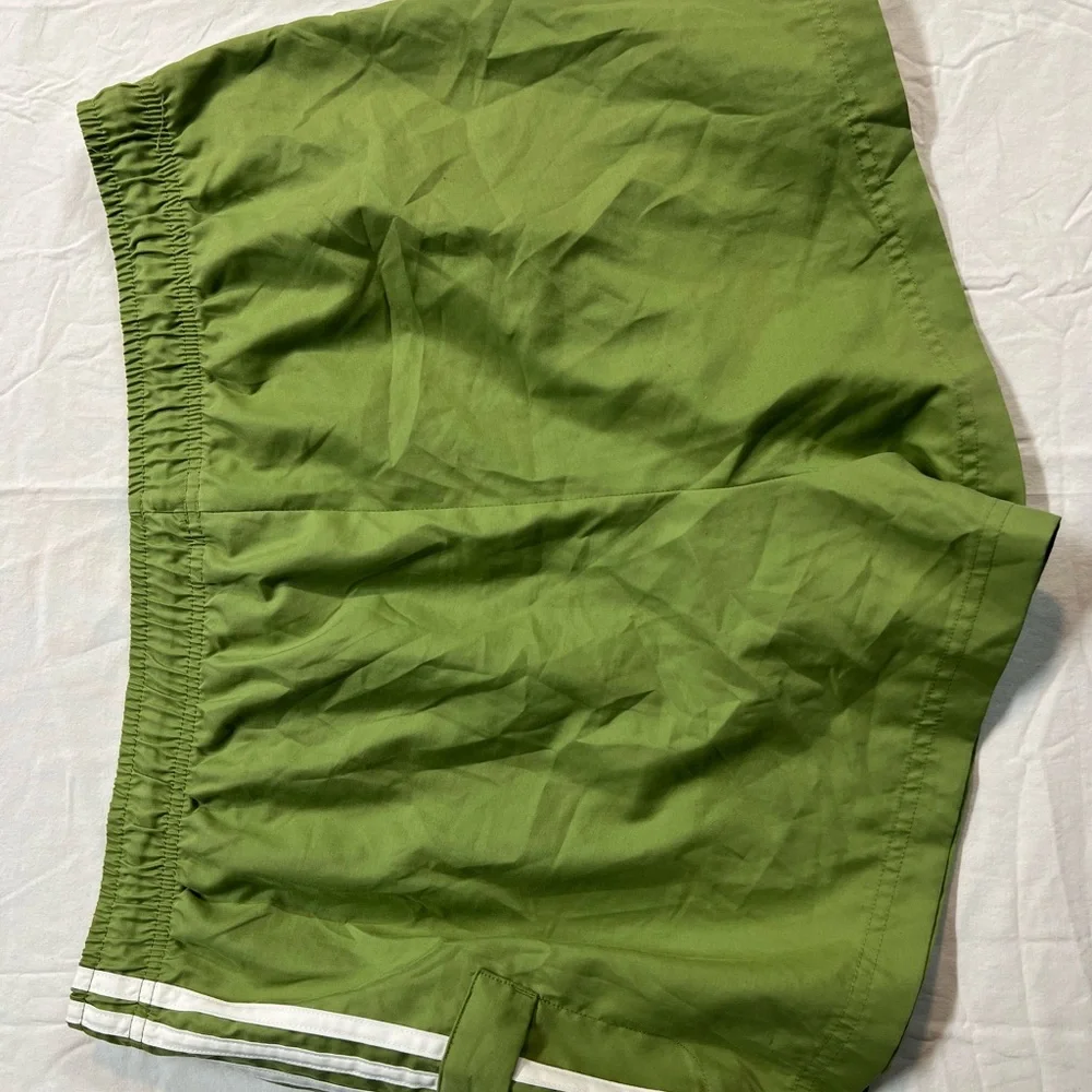Adidas Athletic Shorts Mens XL Green Training Gym Shorts - Picture 4 of 5